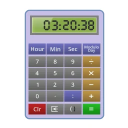Icône de Calculatrice temporelle